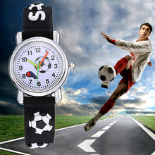 Load image into Gallery viewer, Children's Watches 3D Football Cartoon Watch