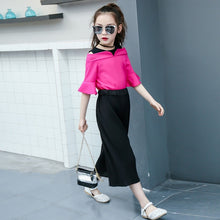 Load image into Gallery viewer, Fashion Chiffon Clothes Set For Girls