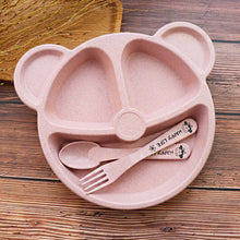 Load image into Gallery viewer, Baby Bowl,Spoon,Fork Feeding Food Tableware Set
