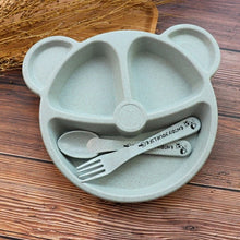 Load image into Gallery viewer, Baby Bowl,Spoon,Fork Feeding Food Tableware Set

