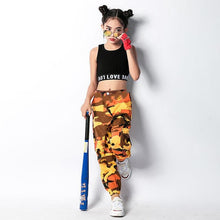 Load image into Gallery viewer, Kids Hip Hop Dance Clothing for Girls
