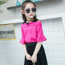 Load image into Gallery viewer, Fashion Chiffon Clothes Set For Girls
