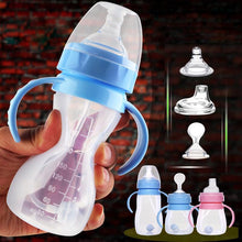 Load image into Gallery viewer, Newborn Baby Squeezing Feeding Bottle
