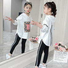Load image into Gallery viewer, Long Sleeve Cotton Tops Pants Tracksuit
