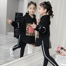Load image into Gallery viewer, Long Sleeve Cotton Tops Pants Tracksuit
