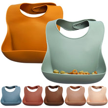 Load image into Gallery viewer, Fashionable Silicon Breastplate Bib Waterproof
