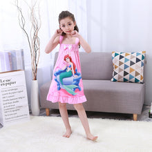 Load image into Gallery viewer, Anna Elsa Cute Nightgown For Girls
