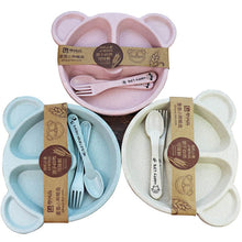 Load image into Gallery viewer, Baby Bowl,Spoon,Fork Feeding Food Tableware Set
