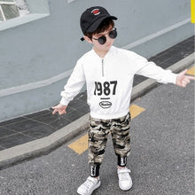 Load image into Gallery viewer, Clothing Set Summer Kids Tracksuit
