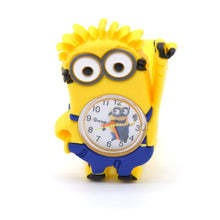 Load image into Gallery viewer, 3D Eye Minions Cartoon Watches Boys Girls
