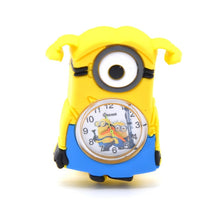 Load image into Gallery viewer, 3D Eye Minions Cartoon Watches Boys Girls

