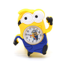 Load image into Gallery viewer, 3D Eye Minions Cartoon Watches Boys Girls
