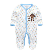 Load image into Gallery viewer, Full Sleeve Baby Rompers Dots Print
