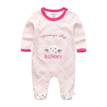 Load image into Gallery viewer, Full Sleeve Baby Rompers Dots Print
