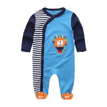 Load image into Gallery viewer, Full Sleeve Baby Rompers Dots Print
