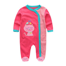 Load image into Gallery viewer, Full Sleeve Baby Rompers Dots Print
