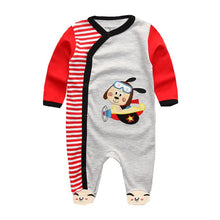 Load image into Gallery viewer, Full Sleeve Baby Rompers Dots Print
