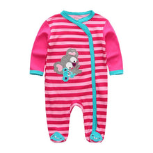 Load image into Gallery viewer, Full Sleeve Baby Rompers Dots Print
