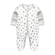 Load image into Gallery viewer, Full Sleeve Baby Rompers Dots Print
