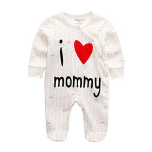 Load image into Gallery viewer, Full Sleeve Baby Rompers Dots Print
