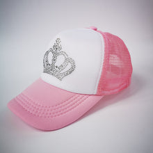 Load image into Gallery viewer, Girls Diamond Crown Summer Caps
