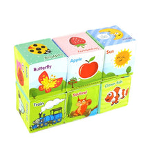 Load image into Gallery viewer, Cloth Building Blocks New Infant Giraff
