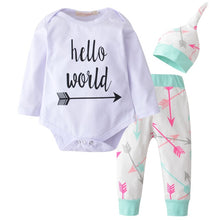 Load image into Gallery viewer, Clothing Sets Newborn Printed Long Sleeved
