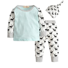 Load image into Gallery viewer, Clothing Sets Newborn Printed Long Sleeved
