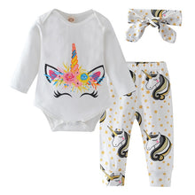 Load image into Gallery viewer, Clothing Sets Newborn Printed Long Sleeved

