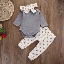 Load image into Gallery viewer, Clothing Sets Newborn Printed Long Sleeved
