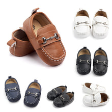 Load image into Gallery viewer, Leather Baby Boy Shoes Infant Sneaker
