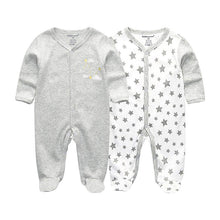 Load image into Gallery viewer, Full Sleeve Baby Rompers Dots Print

