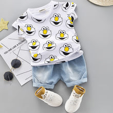Load image into Gallery viewer, Cute Summer Cartoon Denim Set
