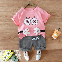 Load image into Gallery viewer, Giraffe Shirt Clothing Set for Boys
