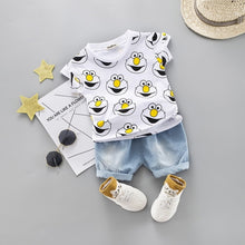 Load image into Gallery viewer, Giraffe Shirt Clothing Set for Boys
