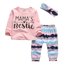Load image into Gallery viewer, Rabbit Pattern Long Sleeve Outfit Set
