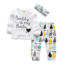 Load image into Gallery viewer, Rabbit Pattern Long Sleeve Outfit Set
