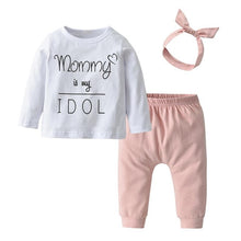 Load image into Gallery viewer, Rabbit Pattern Long Sleeve Outfit Set
