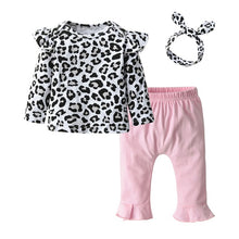 Load image into Gallery viewer, Rabbit Pattern Long Sleeve Outfit Set

