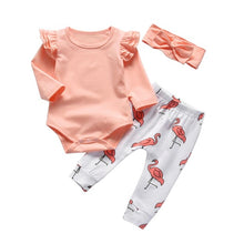 Load image into Gallery viewer, Rabbit Pattern Long Sleeve Outfit Set
