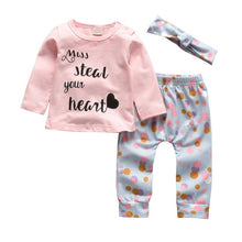 Load image into Gallery viewer, Rabbit Pattern Long Sleeve Outfit Set
