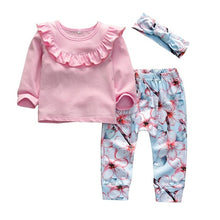 Load image into Gallery viewer, Rabbit Pattern Long Sleeve Outfit Set
