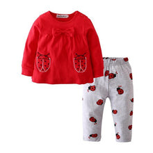 Load image into Gallery viewer, Rabbit Pattern Long Sleeve Outfit Set
