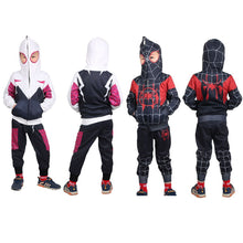 Load image into Gallery viewer, Child Spider Gwen Spiderman Cosplay Costume
