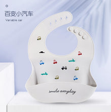 Load image into Gallery viewer, Fashionable Silicon Breastplate Bib Waterproof
