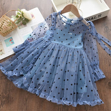 Load image into Gallery viewer, Girl Mesh 2020 Princess Demin Dress
