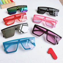 Load image into Gallery viewer, Fashion Plastic Kids Square Sunglasses
