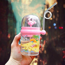 Load image into Gallery viewer, 250ml Milk Drinking Bottle Infant Straw

