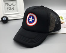 Load image into Gallery viewer, Super Heroes Logos Caps For Kids
