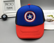 Load image into Gallery viewer, Super Heroes Logos Caps For Kids
